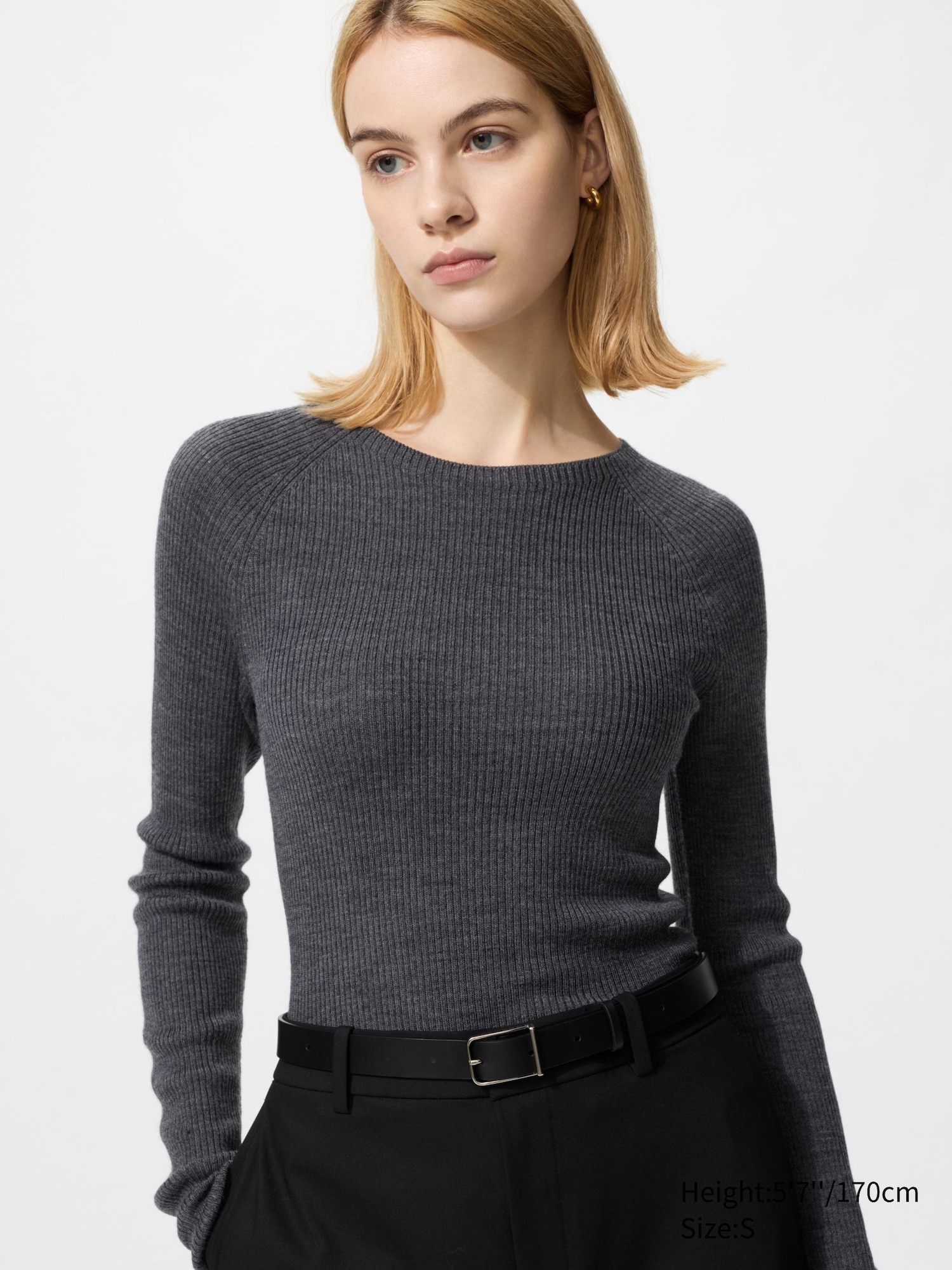 Linea 【 Merino Crew Neck Jumper Women 】 ファッション レディースファッション トップス その他トップス レディース Women's Merino Wool Sweater Crewneck Long Sleeve Pullover