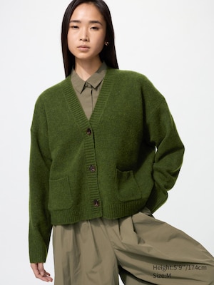 Soufflé Yarn Short Cardigan