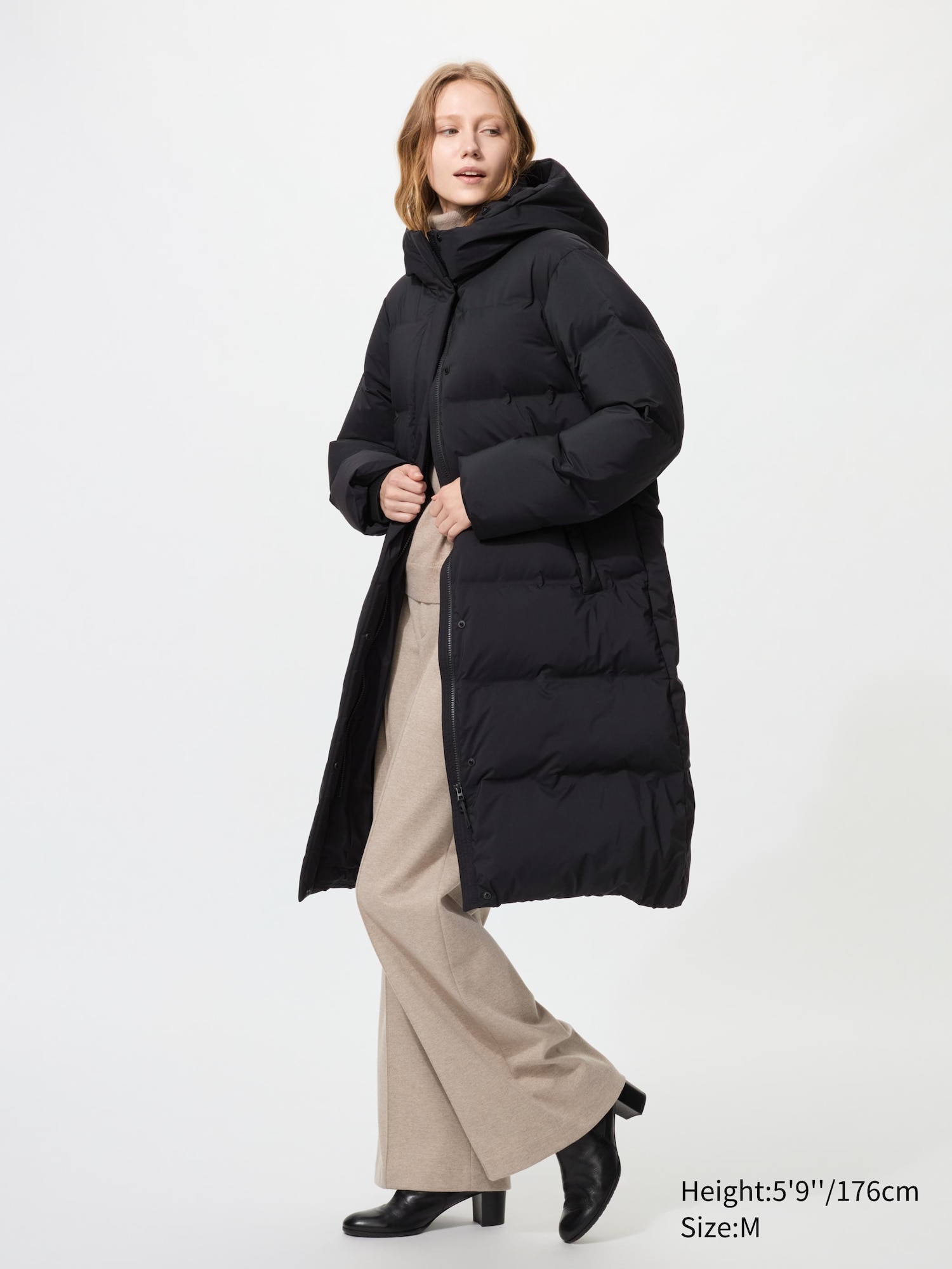 Women's Seamless Down Long Coat | UNIQLO SI