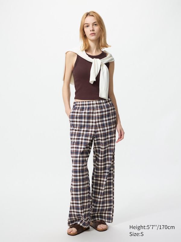 Flannel Trousers (Check)