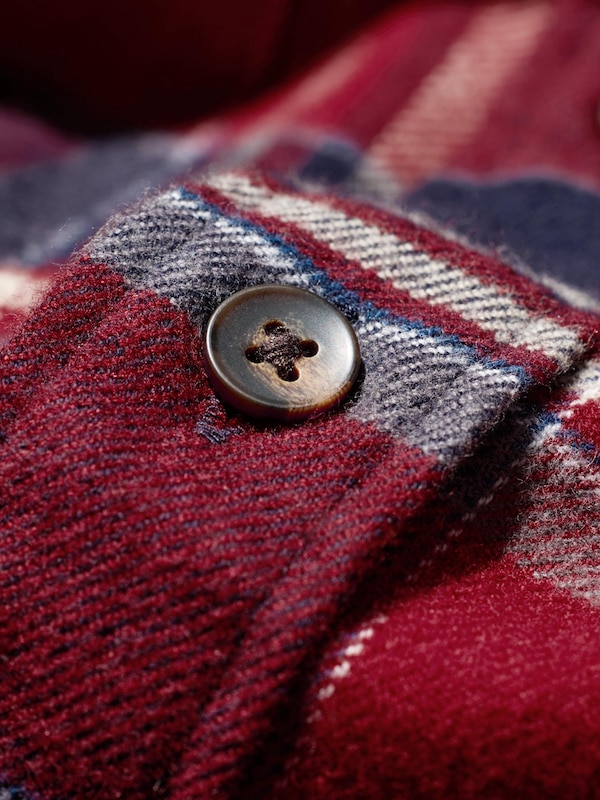 Flannel Shirt (Check, Regular Collar)