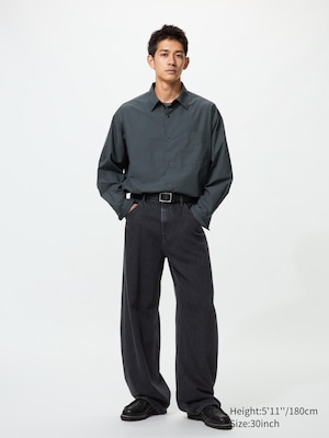 Baggy Barrel Leg Jeans