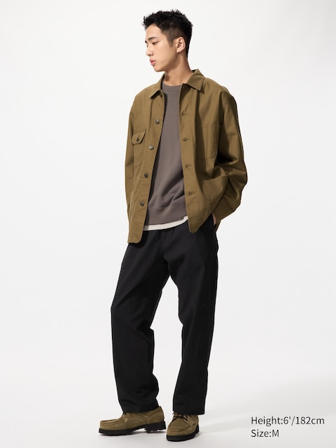 Uniqlo - Pantalon Easy Stretch 7/8Ème - Noir - Xl