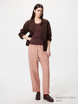 Stretch Easy Ankle Trousers