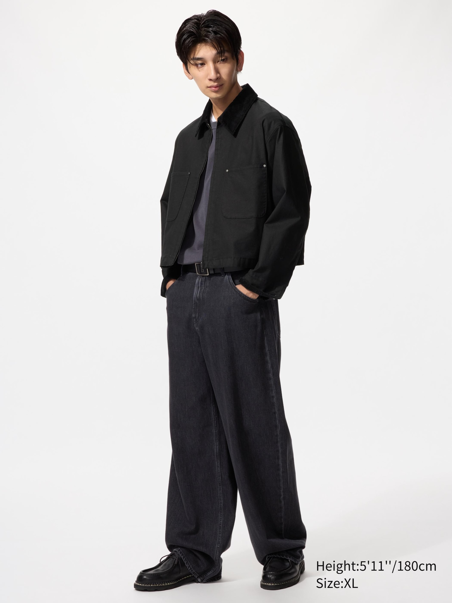 Unisex Zip-Up Short Jacket | UNIQLO GR