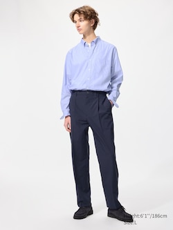 Bundfaltenhose (Wide Fit, leicht)