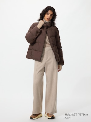 Brushed Jersey Wide Trousers