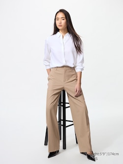 Smart Wide Trousers (Longer)