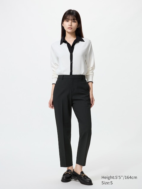 Uniqlo Sort - Smart Ankle Trousers - M