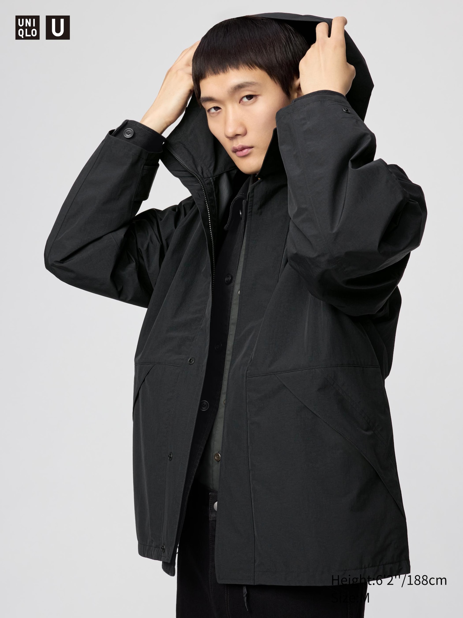 Men's BLOCKTECH Utility Parka | UNIQLO NL