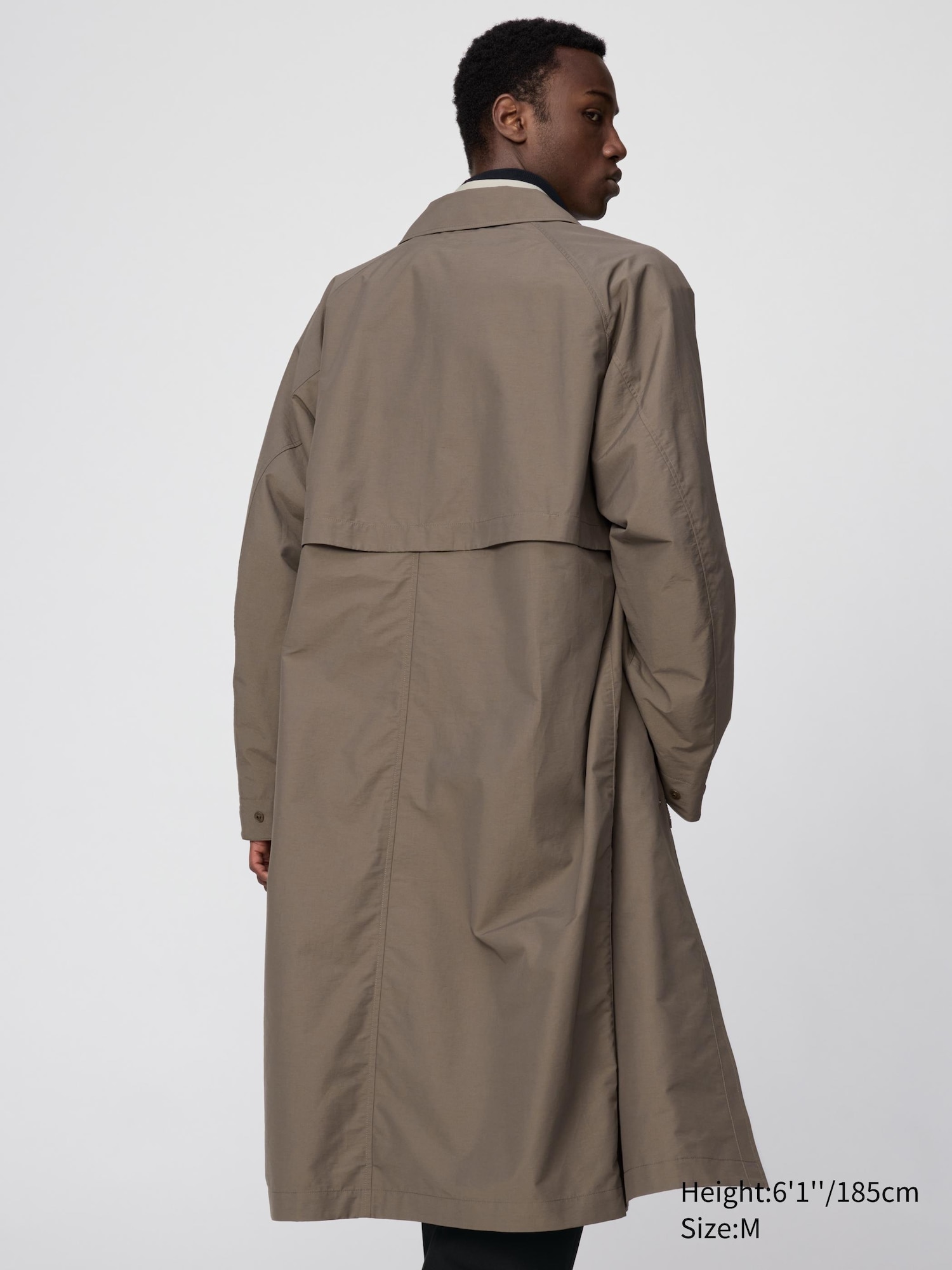 Men's Oversized Single Breasted Coat | UNIQLO AT