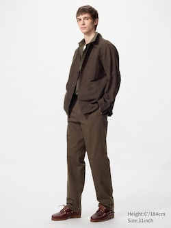 Straight Chino Trousers/ Relaxed Fit