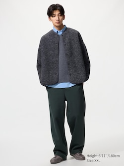 Gevoerd Oversized Fleece Vest