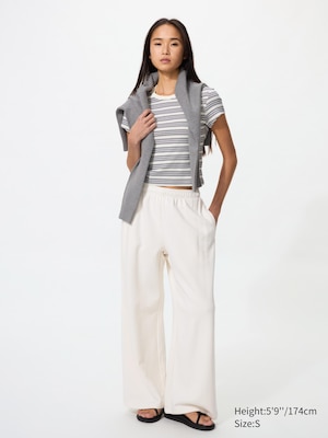 Wide Sweat Trousers