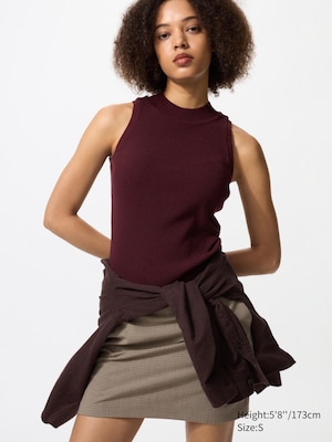 Washable Knit Sleeveless Bra Top