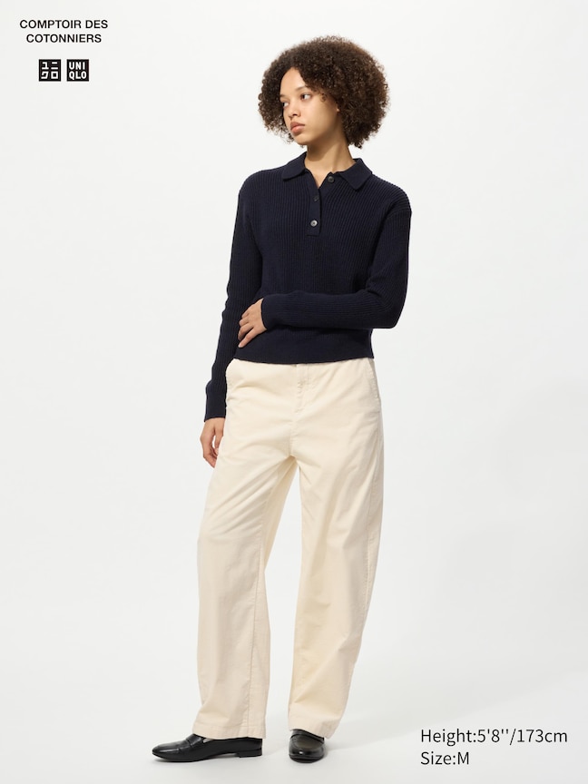 Corduroy Curve Trousers
