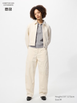 Corduroy Curve Trousers (Longer)