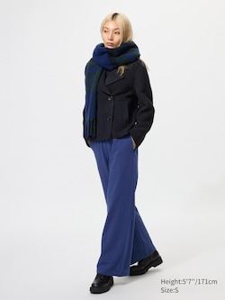 Warm Fleece Straight Trousers