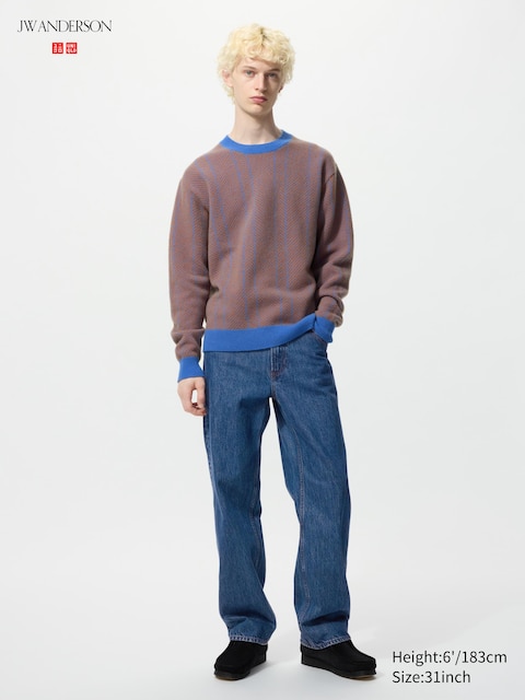 Uniqlo - Jean Droit - Bleu - 28Inch