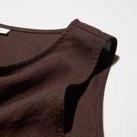 Linen Blend Sleeveless Blouse