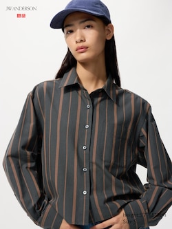 Oxford Boxy Shirt (Stripe)