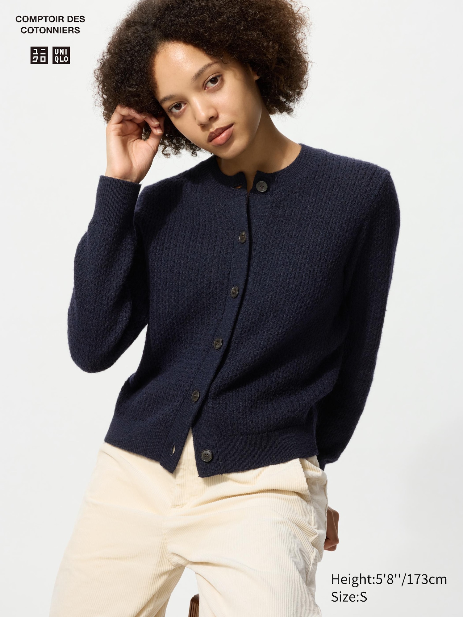 Cardigan en laine mélangée pour Femme | UNIQLO FR