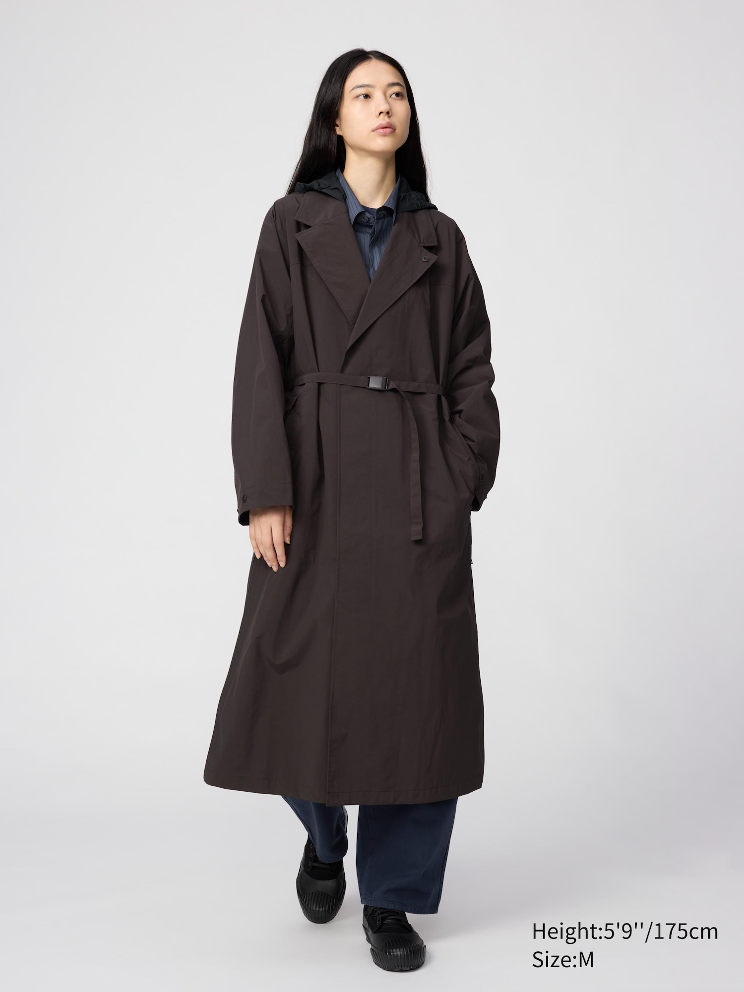 Women's Single Breasted Long Coat | UNIQLO PL