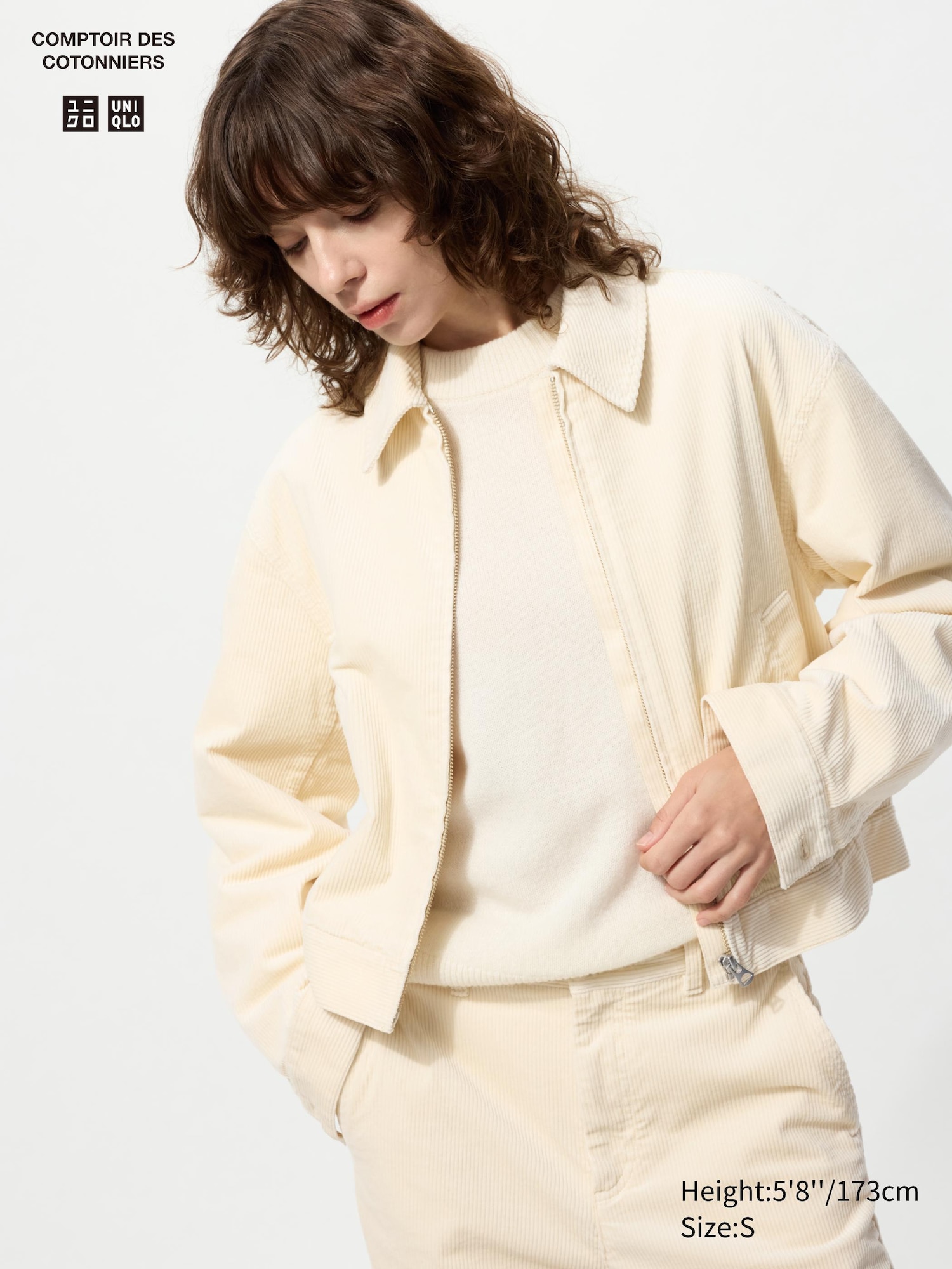 ジャケット・アウター archive corduroy short length blouson Short corduroy jacket - Beige