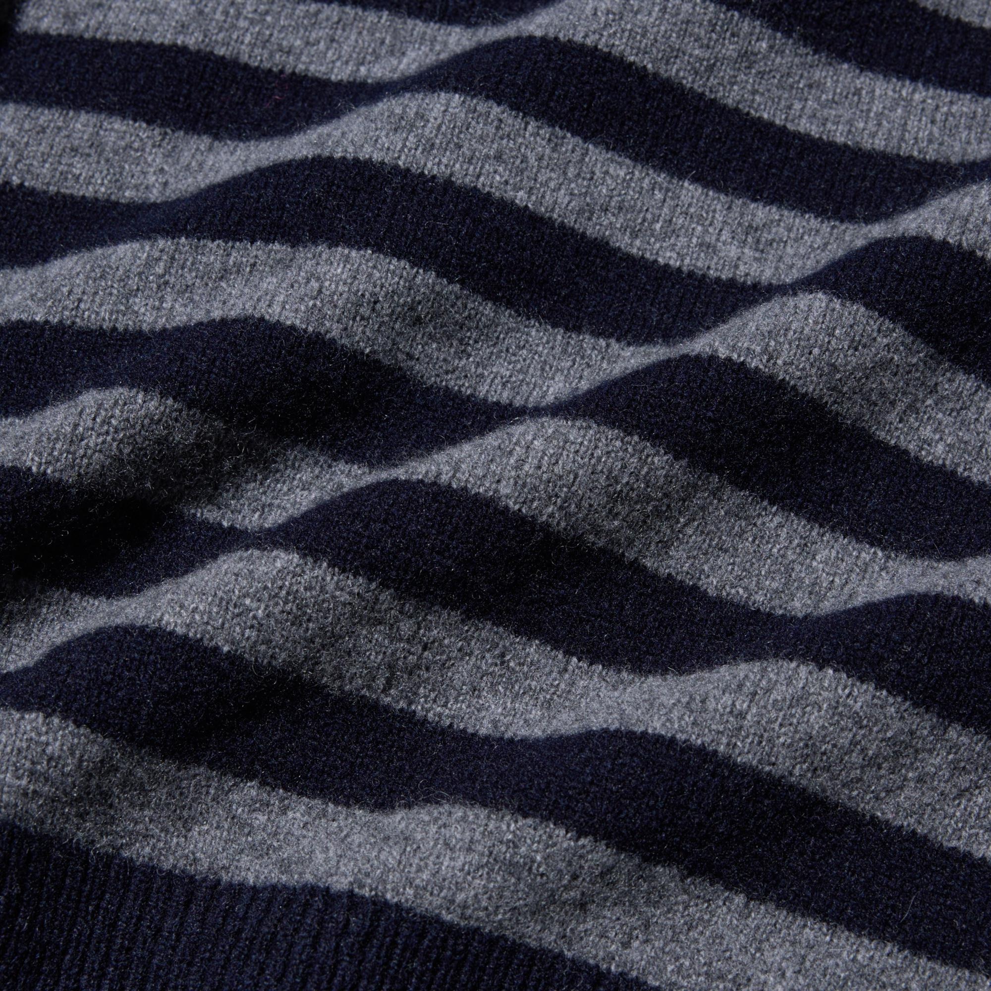 Pull rayé en laine premium pour Femme | BE
