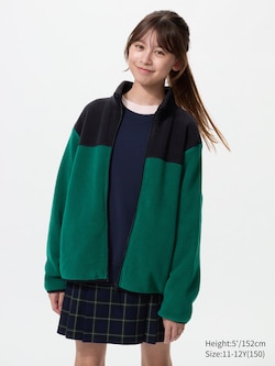 Fleece Full-Zip Jacket (Colour Block)