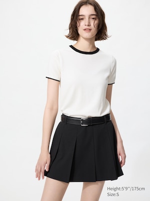 Pleated Skort