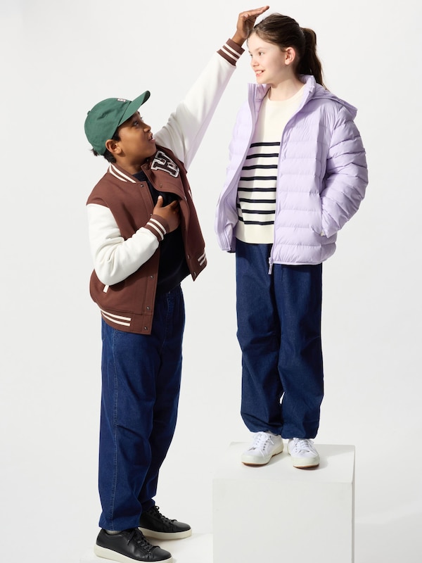 Warm Lined Trousers (Denim)