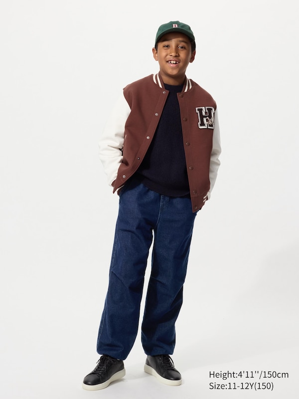 Warm Lined Trousers (Denim)