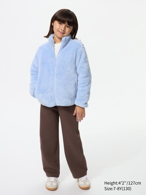 Uniqlo Donkerbruin - Dry Sweat Curved Joggingbroek - 11-12 Jaar (150Cm)