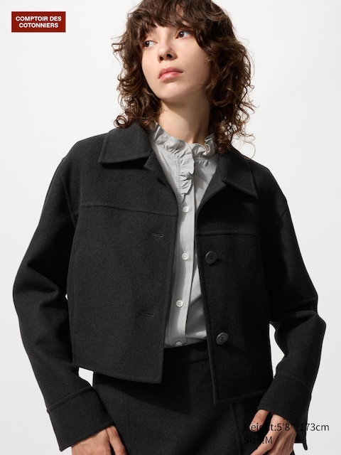 Uniqlo - Veste Courte - Noir - Xl
