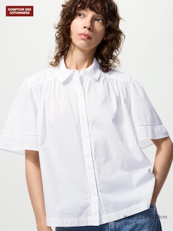 Cotton Blouse (Short Sleeve)