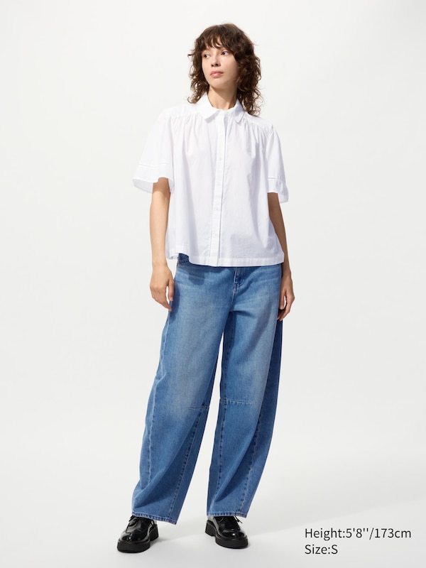 Cotton Blouse (Short Sleeve)