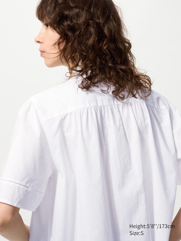 Cotton Blouse (Short Sleeve)