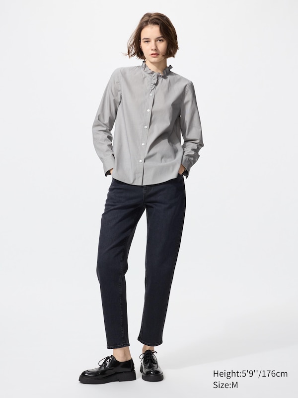 Overhemd van Katoemix (Volantes)