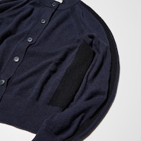 100% Cashmere Crew Neck Cardigan