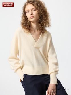100% Cashmere V Neck Jumper