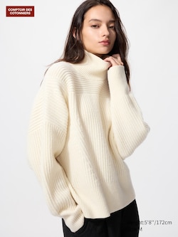 Pull en laine (Col montant)