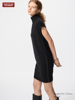 100% Cashmere Sleeveless Mini Dress