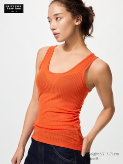 HEATTECH Cashmere Blend Pointelle Vest Top