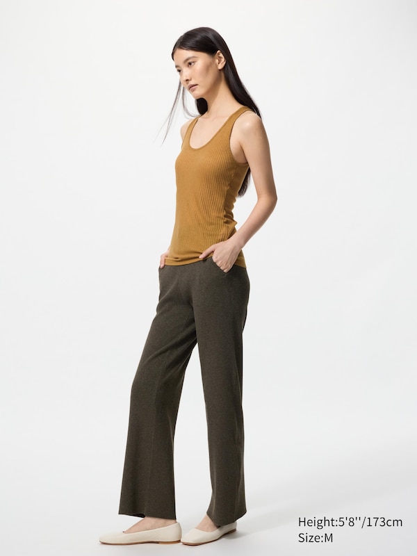 HEATTECH Cashmere Blend Pointelle Vest Top