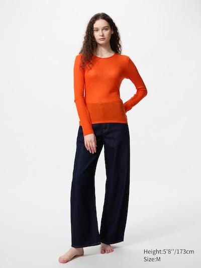 HEATTECH Cashmere Blend Pointelle T-Shirt