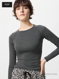 HEATTECH Extra Warm Cashmere Blend Crew Neck T-Shirt