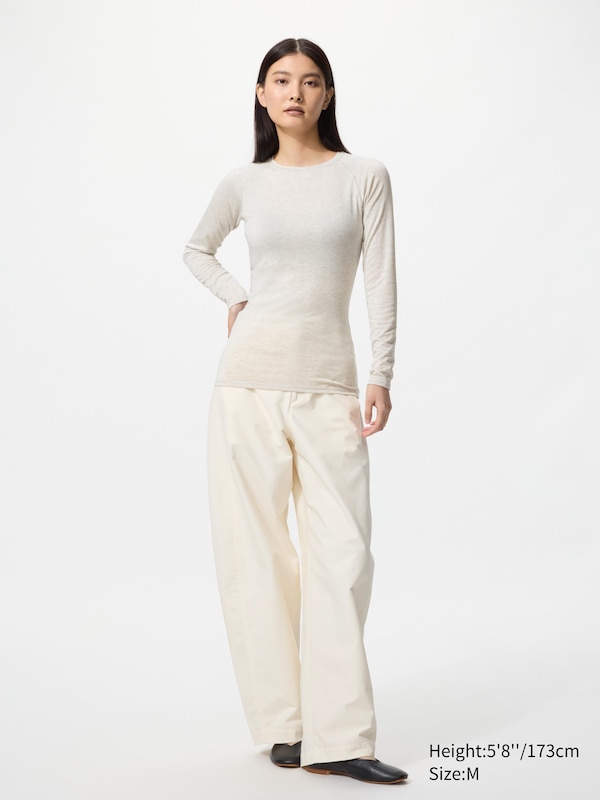 HEATTECH Extra Warm Kaschmirmix Thermo Langarmshirt (Rundhals)