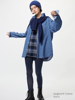 HEATTECH Tights (Leg Shaper, 60 Denier)