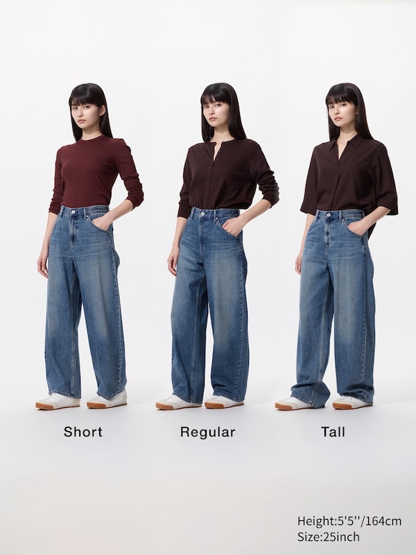 Baggy Curve Jeans (Shorter)